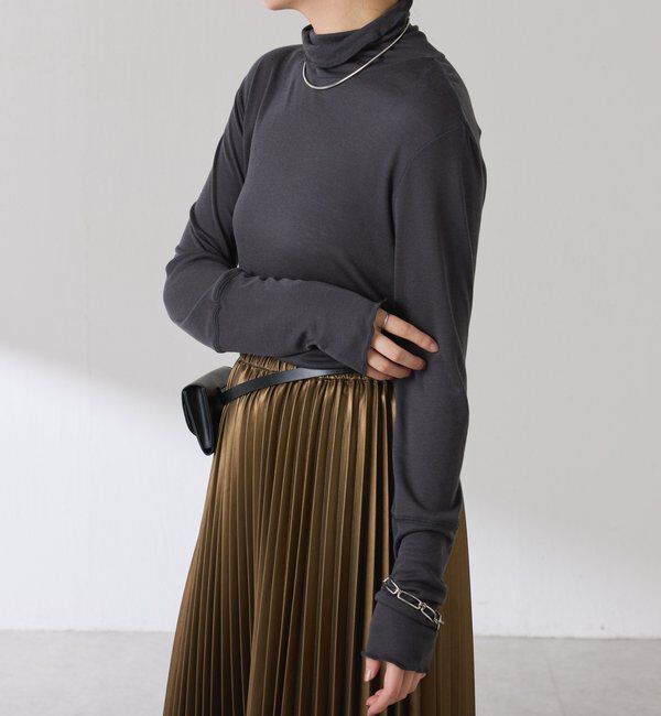  「ウール混シアータートル」|Tシャツ・カットソー|