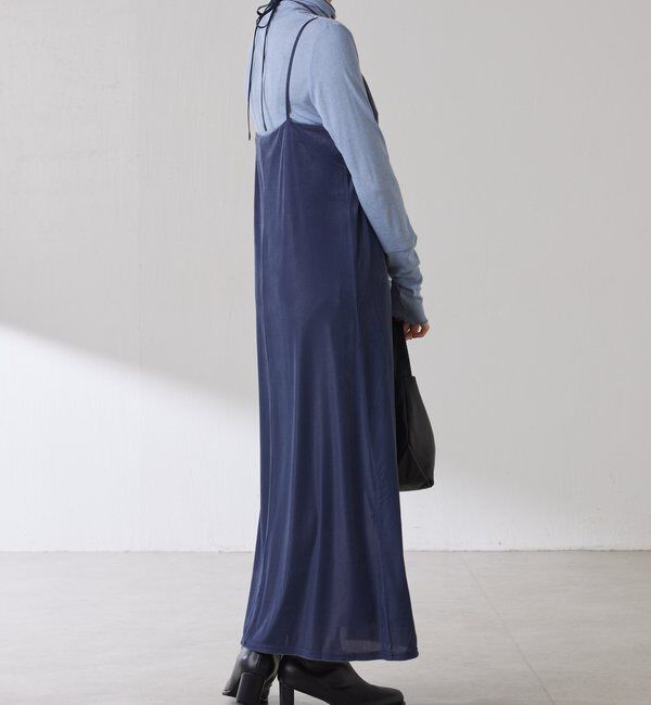  「ベロアキャミワンピース」|ワンピース|