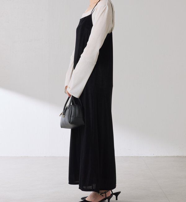  「ベロアキャミワンピース」|ワンピース|