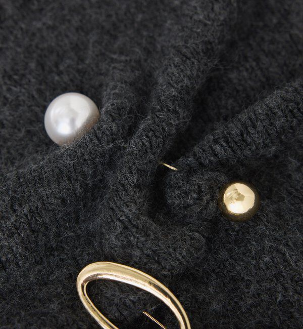  「【PAPILLONNER/パピヨネ】パールボールブローチ」|リング|ゴールド