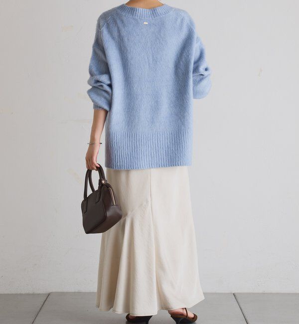  「【IDE監修大きめサイズ/WEB限定リバイバル】サテンマーメイドスカート」|スカート|