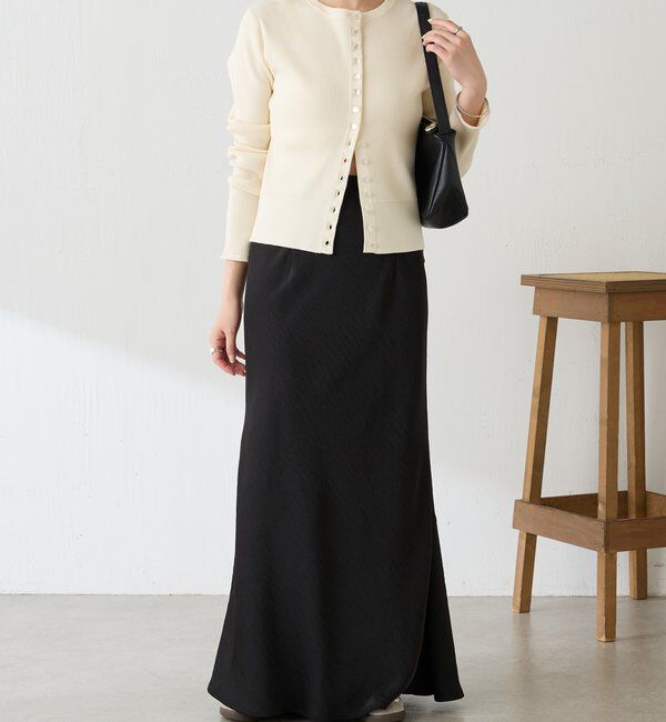  「【IDE監修大きめサイズ/WEB限定リバイバル】サテンマーメイドスカート」|スカート|