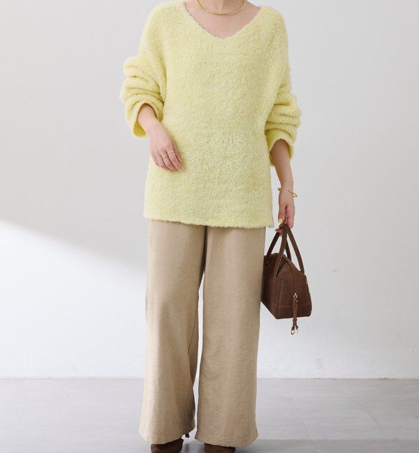  「【ウエスト調整可】ピーチイージーパンツ」|チノ|