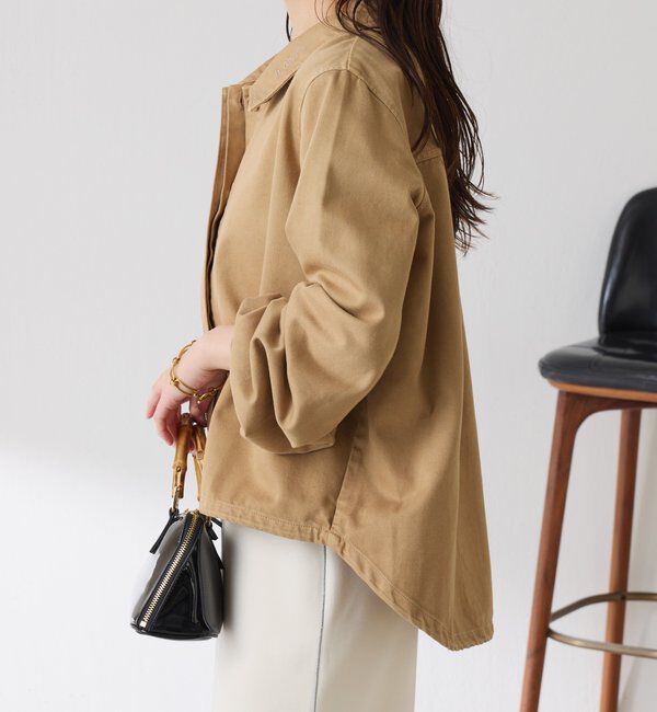  「Q.anos 2WAYデニムシャツ」|シャツ・ブラウス|