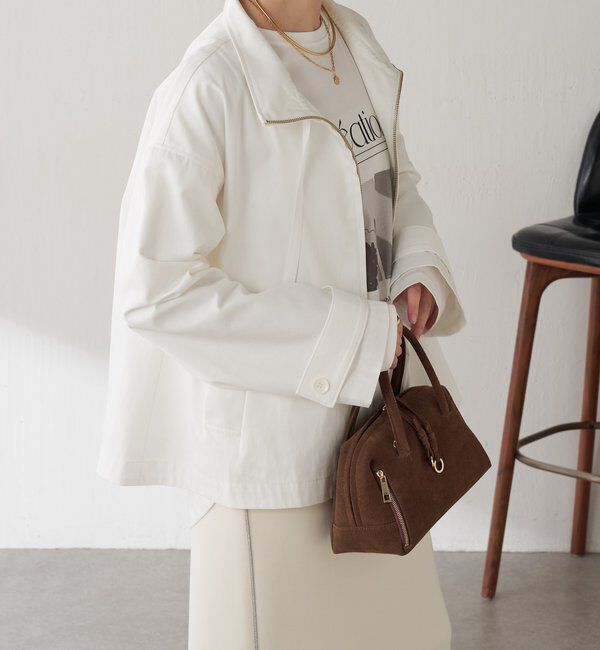  「スタンドカラーブルゾン」|ベスト・ジレ|