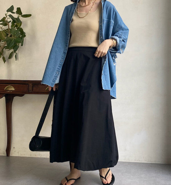  「スクエアニットタンク」|ニット・セーター|