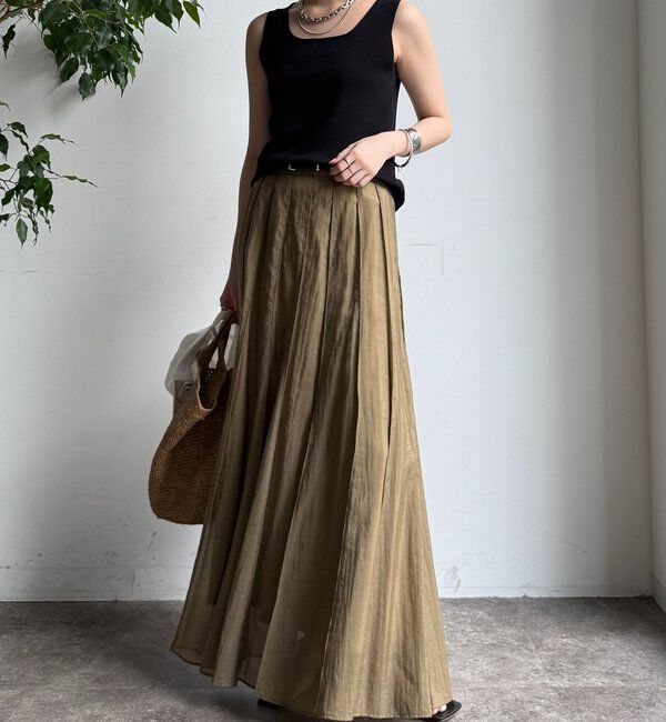  「スクエアニットタンク」|ニット・セーター|