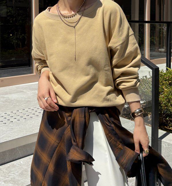  「【新色追加/毎年大人気！】裏毛スウェット」|Tシャツ・カットソー|