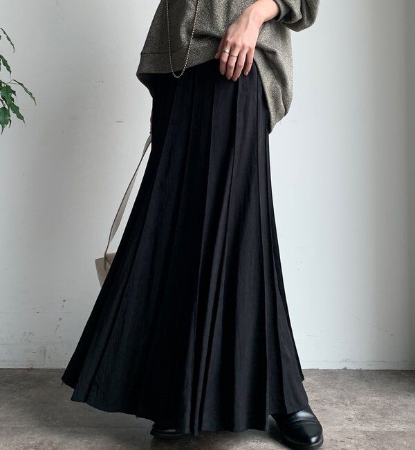  「パネルプリーツスカート」|スカート|