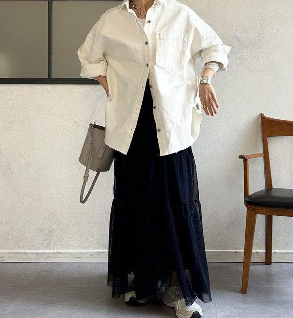  「【SAKURA @___saku14_ 企画】メッシュティアードスカート」|スカート|