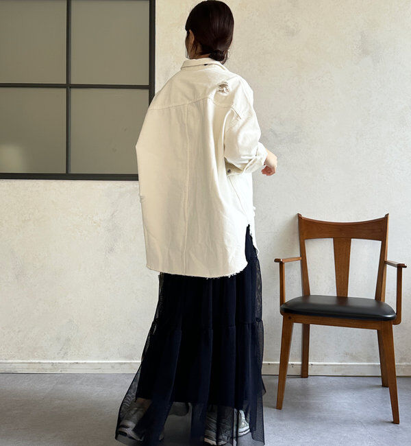  「【SAKURA @___saku14_ 企画】メッシュティアードスカート」|スカート|