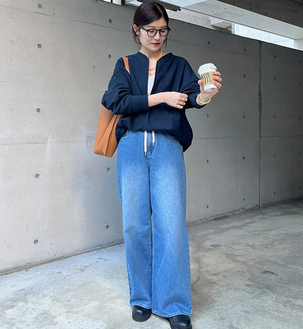  「【新色追加】【インフルエンサー OKOCHI企画】ハーフジップスウェット」|Tシャツ・カットソー|