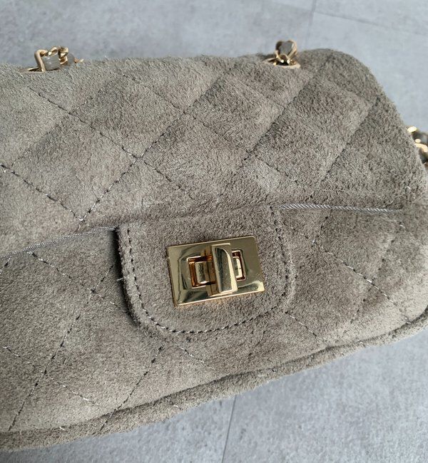  「キルティングスウェードショルダー」|トートバッグ|