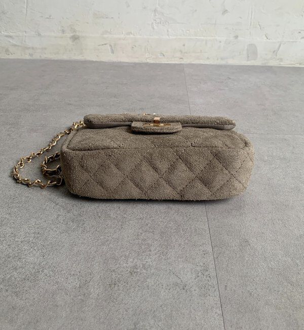  「キルティングスウェードショルダー」|トートバッグ|