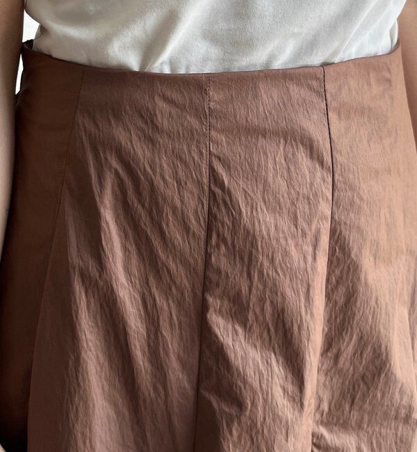  「シャイニータックフレアスカート」|スカート|