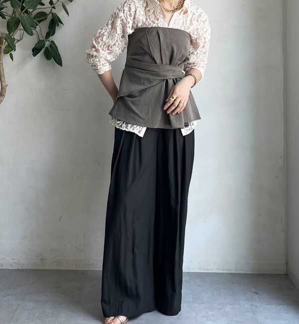  「フロッキーレースシャツ」|シャツ・ブラウス|