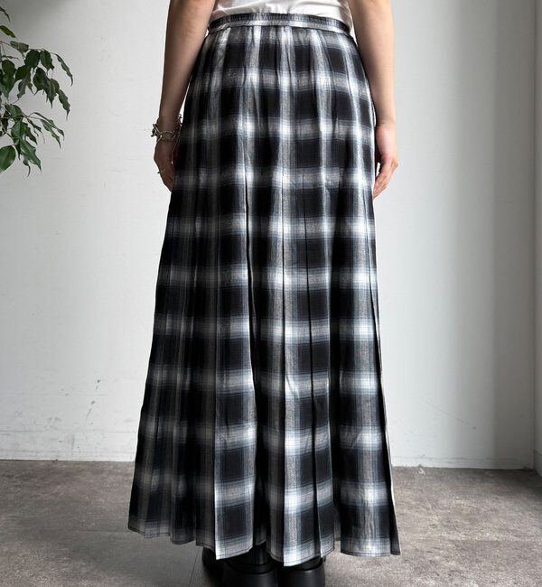  「チェックプリーツスカート」|スカート|