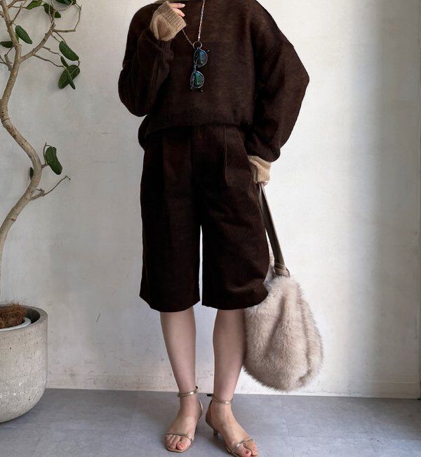  「シアーモヘヤプルオーバー」|ニット・セーター|