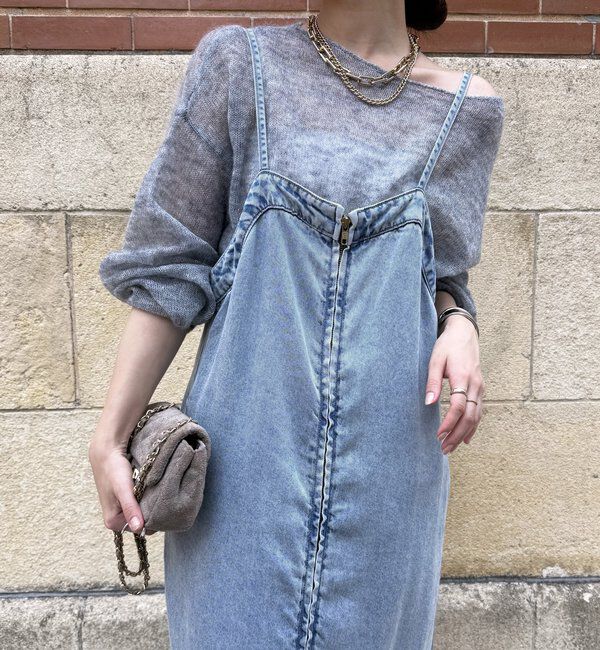  「シアーモヘヤプルオーバー」|ニット・セーター|