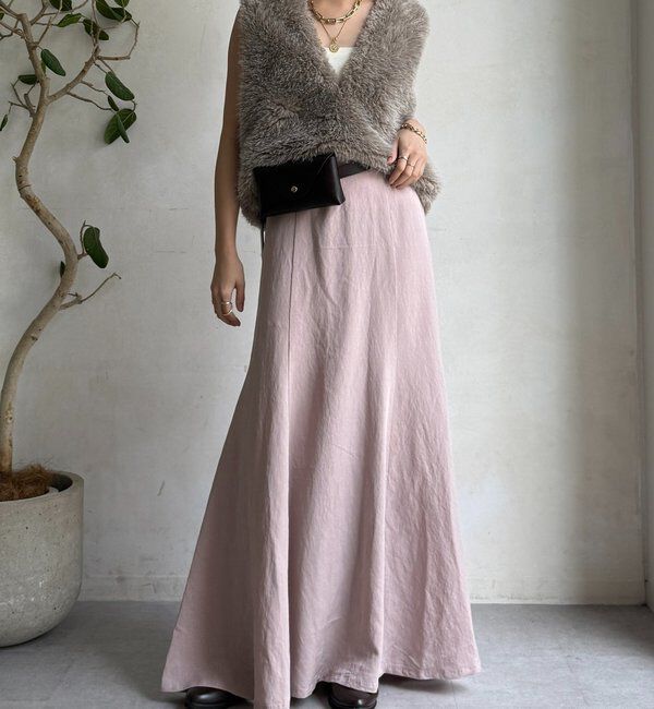  「【セットアップ対応】ピグメントライクフレアスカート」|スカート|