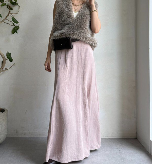  「【セットアップ対応】ピグメントライクフレアスカート」|スカート|