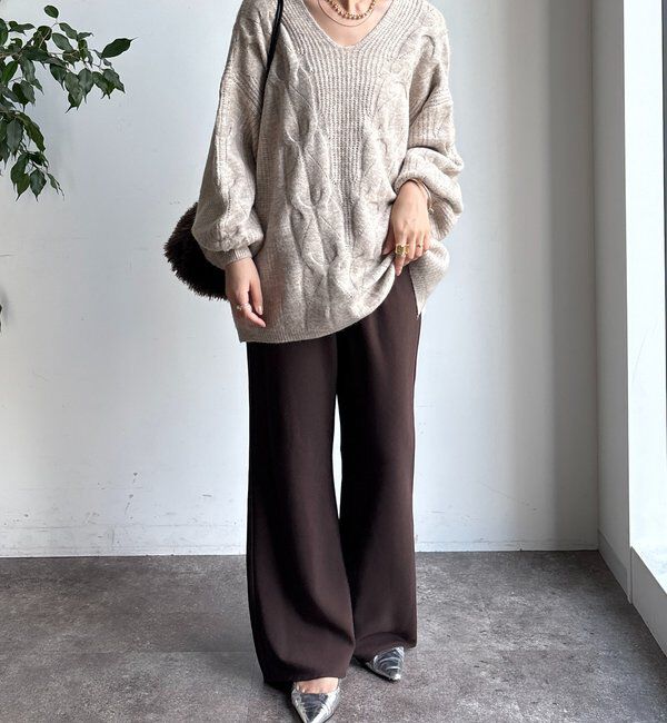  「バイヤスセミフレアパンツ」|チノ|