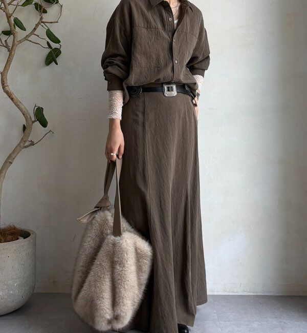  「【セットアップ対応】ピグメントライクシャツ」|シャツ・ブラウス|