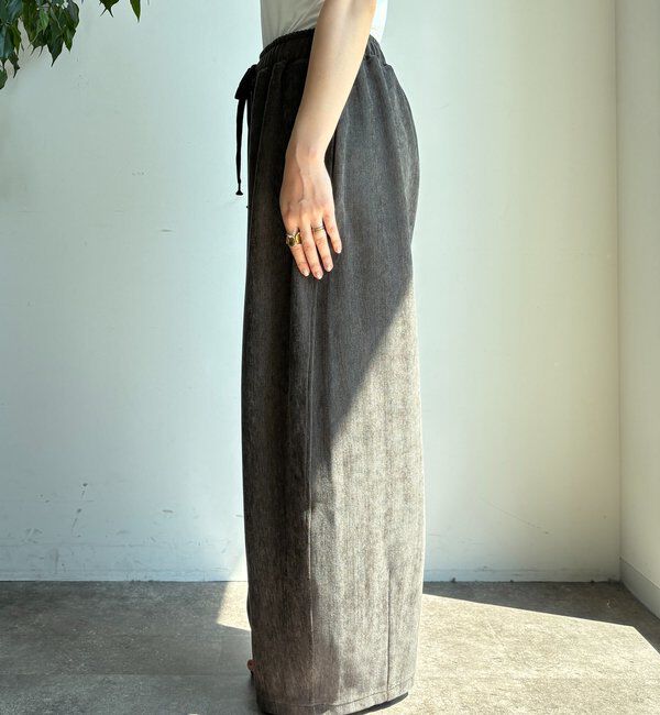  「ヘリンボーンコーデュロイイージーパンツ」|チノ|