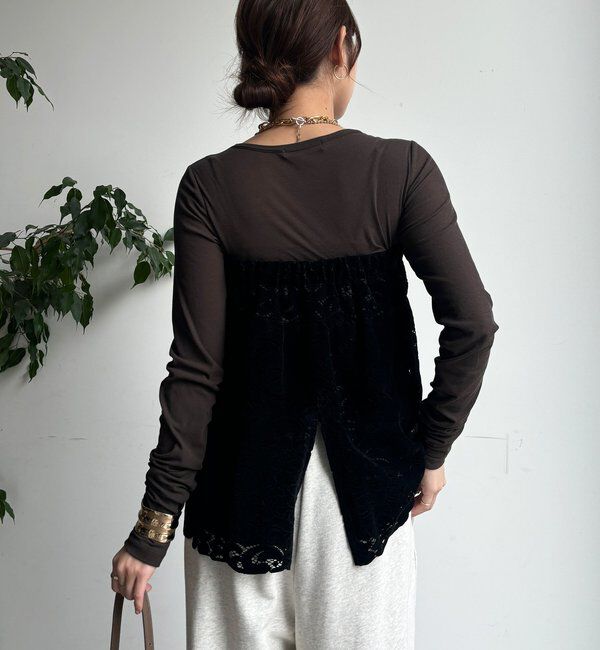  「フロッキーレースビスチェ」|シャツ・ブラウス|