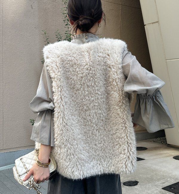  「プリーツ襟袖フレアブラウス」|シャツ・ブラウス|