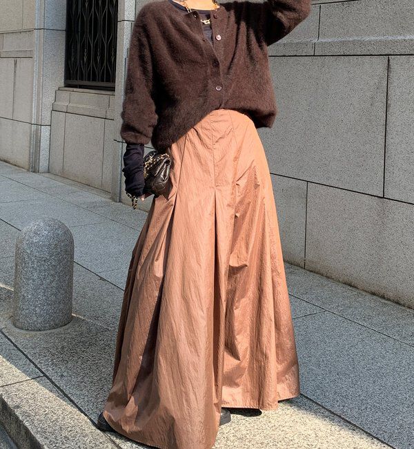  「ファーカシミヤカーディガン」|カーディガン|