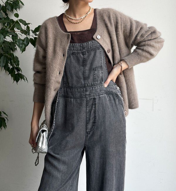  「ファーカシミヤカーディガン」|カーディガン|