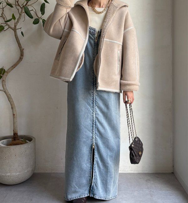  「フェイクムートンショートコート」|その他|