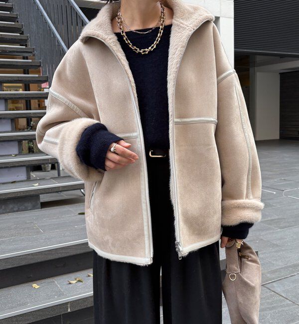  「フェイクムートンショートコート」|その他|