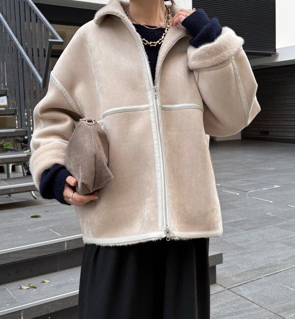  「フェイクムートンショートコート」|その他|