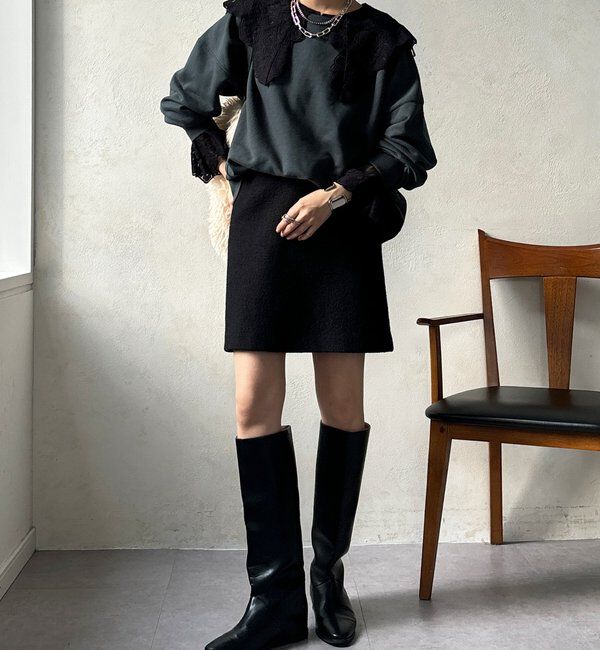  「レースカラーブラウス」|シャツ・ブラウス|