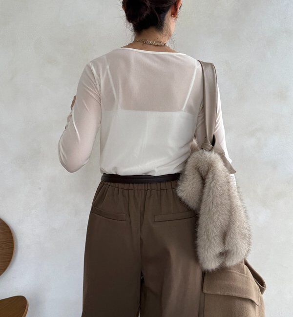  「シアーラウンドTEE」|Tシャツ・カットソー|