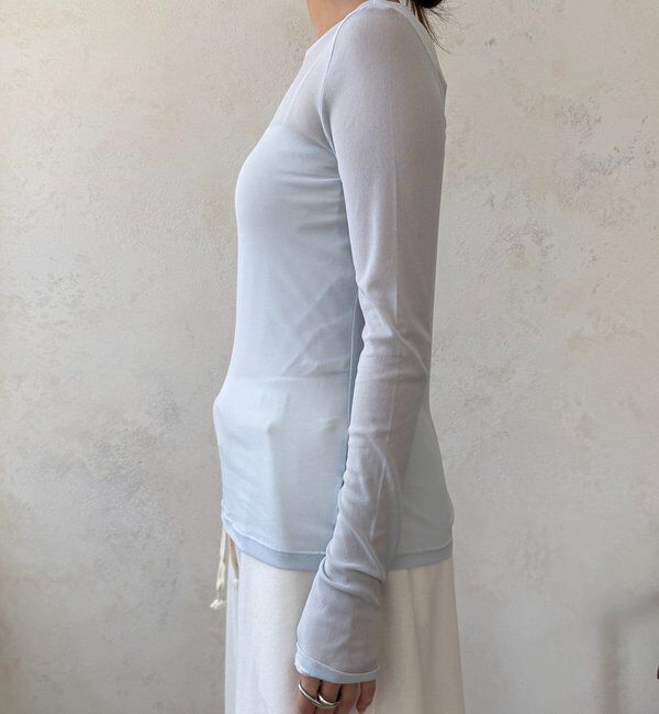  「シアーラウンドTEE」|Tシャツ・カットソー|