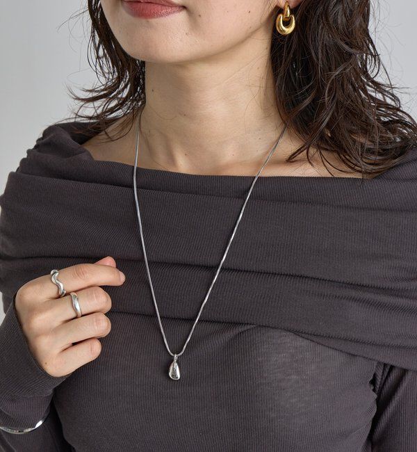  「【R.good（アールドットグッド）】ポイントスライドネックレス」|ブローチ・コサージュ|