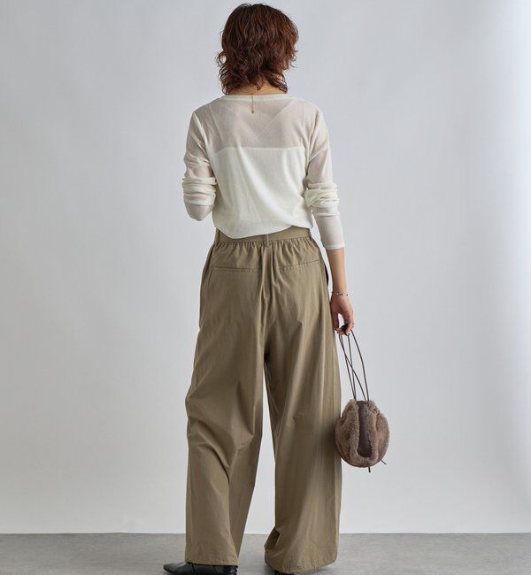  「【シーズンムード高まる】フロッキーチュールロンTee」|Tシャツ・カットソー|