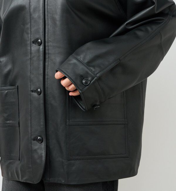  「【MONN.:.(モン)】レザージャケット」|その他|