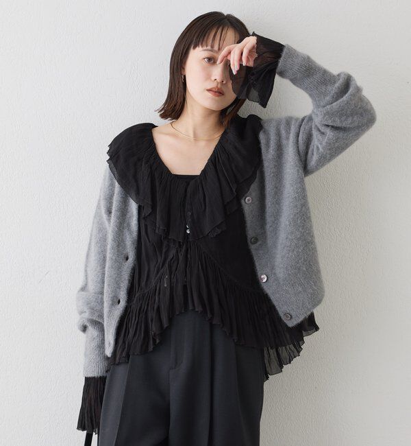  「【着映え◎】ヨウリュウラッフルブラウス」|シャツ・ブラウス|