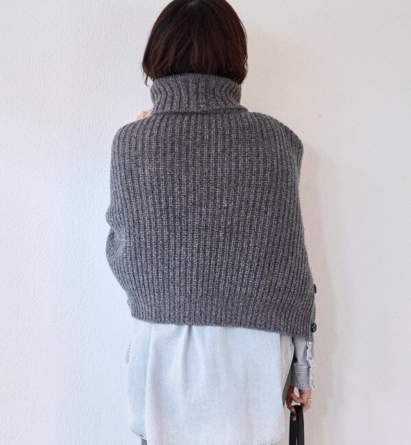  「【MONN.:.(モン)】タートルネックニット」|ニット・セーター|