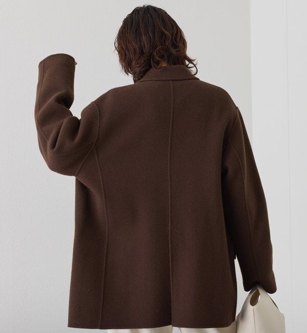  「【最高気温5度の寒い日に！/こなれ感抜群】ピークドラペルリバージャコット」|その他|