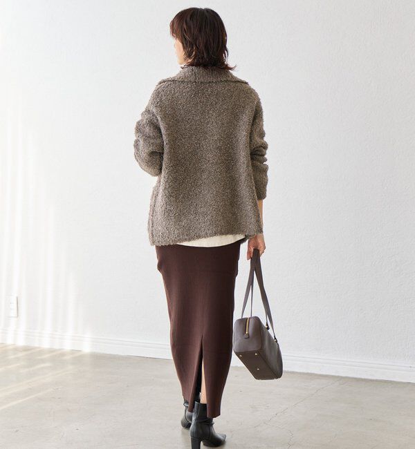  「【インフルエンサーYossshiiii企画】ボアライクコーディガン」|カーディガン|