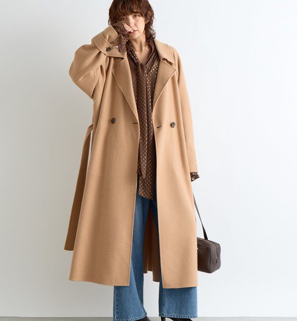  「【軽い着心地】リバーロングトレンチ」|その他|