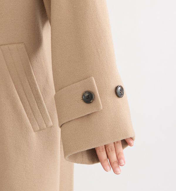  「【着映え】スタンドネックベルテッドコート」|その他|
