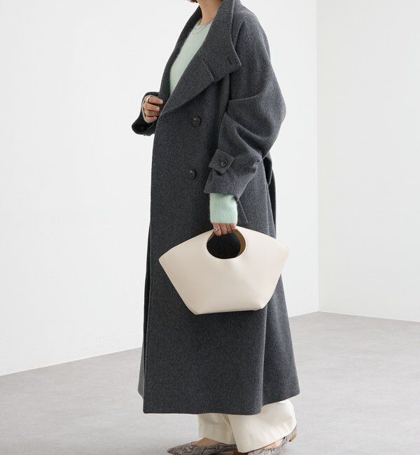  「【着映え】スタンドネックベルテッドコート」|その他|