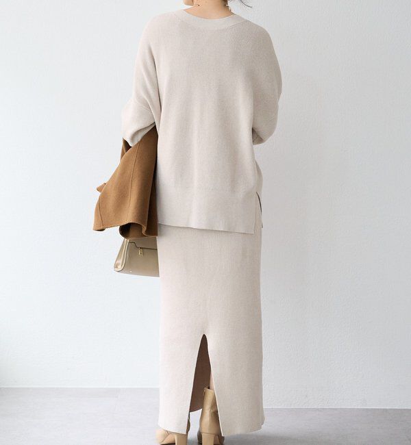  「【上品な輝き】ラメモール2WAYカーデ」|ニット・セーター|