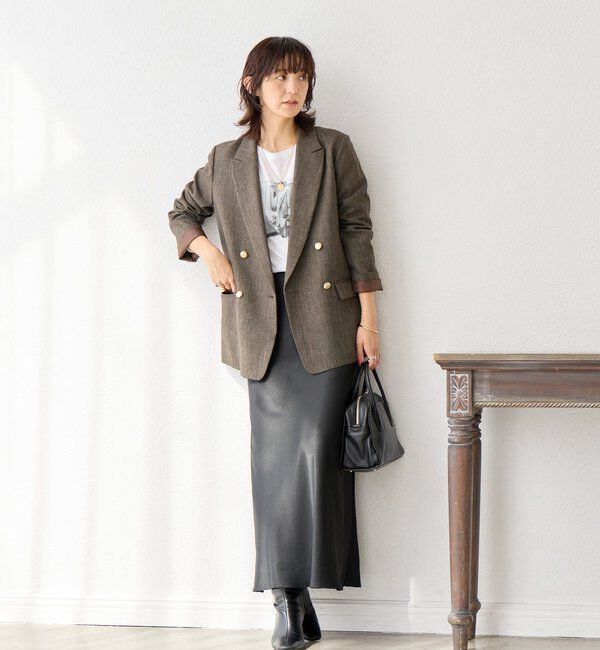  「【インナーとしても◎】PHOTO long Tee」|Tシャツ・カットソー|